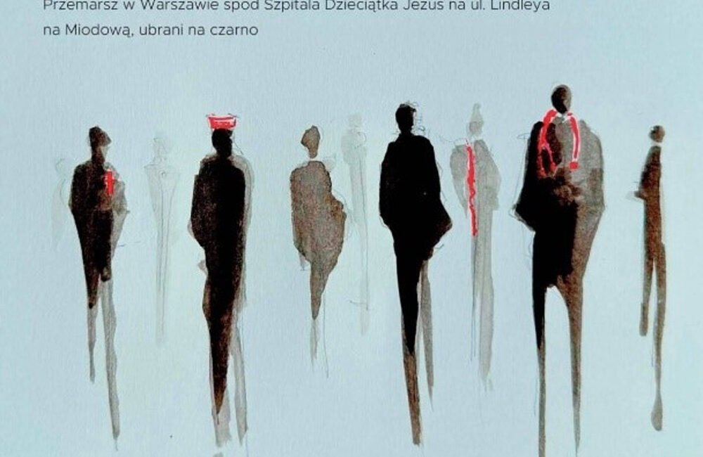 plakat marszu milczenia 2025